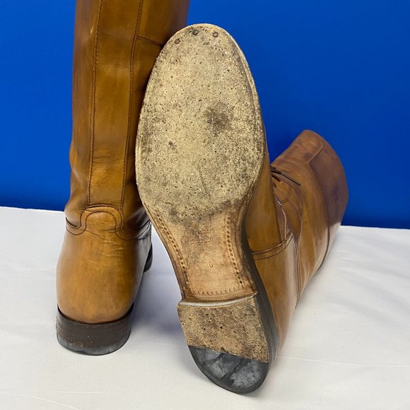 $1150 like New Authentic GUCCI BOULANGER Equestrian Lace-up Boots, size 3 US 6 - Picture 4 of 6